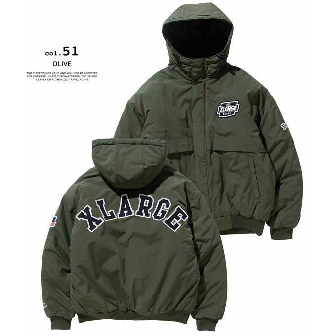 XLARGE 【 エクストララージ 】 NYLON PUFFER JACKET ナイロン XLARGE 【 エクストララージ 】 NYLON PUFFER JACKET ナイロン