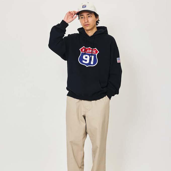 XLARGE（エクストラ ラージ） XL 91 HOODED SWEATSHIRT XLARGE XL 91 