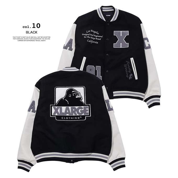 XLARGE エクストララージ OG LOGO VARSITY JACKET OGロゴ バー XLARGE エクストララージ OG LOGO VARSITY JACKET OGロゴ バー