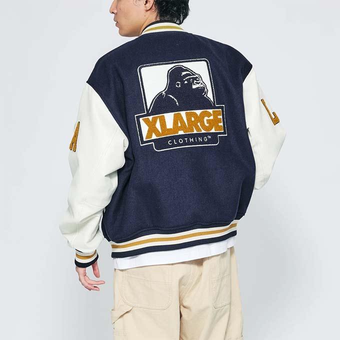 XLARGE エクストララージ OG LOGO VARSITY JACKET OGロゴ バー XLARGE エクストララージ OG LOGO VARSITY JACKET OGロゴ バー