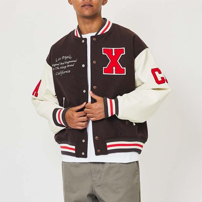 XLARGE エクストララージ OG LOGO VARSITY JACKET OGロゴ バー XLARGE エクストララージ OG LOGO VARSITY JACKET OGロゴ バー