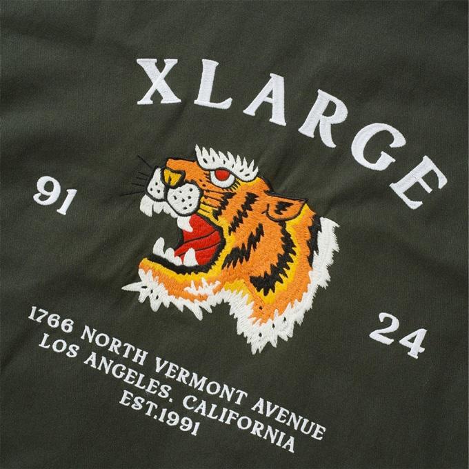 XLARGE エクストララージ TIGER EMBROIDERY VIETNAM JACKET XLARGE エクストララージ TIGER EMBROIDERY VIETNAM JACKET