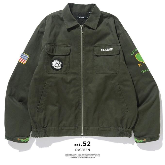 XLARGE エクストララージ TIGER EMBROIDERY VIETNAM JACKET XLARGE エクストララージ TIGER EMBROIDERY VIETNAM JACKET