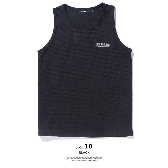 XLARGE エクストララージ OLD ENGLISH WAFFLE TANK TOP オールド XLARGE エクストララージ OLD ENGLISH WAFFLE TANK TOP オールド