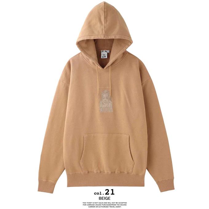 X-girl 【SALE!!】 【 エックスガール 】 SATIN PATCH SWEAT X-girl 【SALE!!】 【 エックスガール 】 SATIN PATCH SWEAT