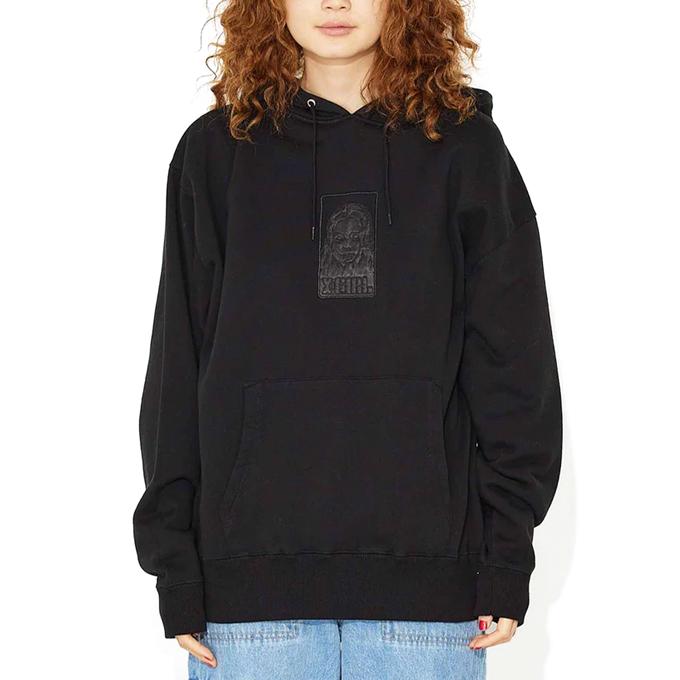 X-girl 【SALE!!】 【 エックスガール 】 SATIN PATCH SWEAT X-girl 【SALE!!】 【 エックスガール 】 SATIN PATCH SWEAT