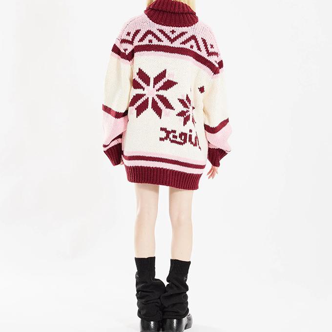 【SALE!!】 【 X-girl エックスガール 】 NORDIC KNIT CARDIGAN X-girl ノルディック ニット カーディガン 105224015004 / 22AW ※｜jeansstation｜05