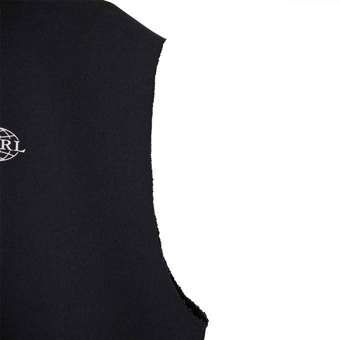 X-girl（エックスガール） X-GIRL WORLD LOGO ZIP UP SWEAT VEST