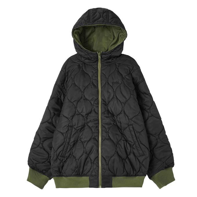 X-girl（エックスガール） REVERSIBLE QUILTED JACKET X-girl