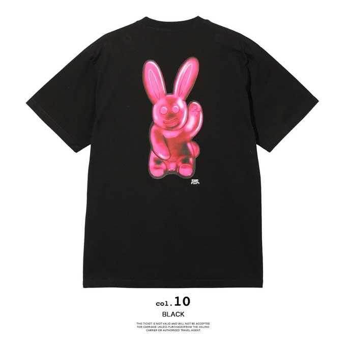 X-girl（エックスガール） GUMMY BUNNIES S/S TEE グミ バニーズ 半袖T