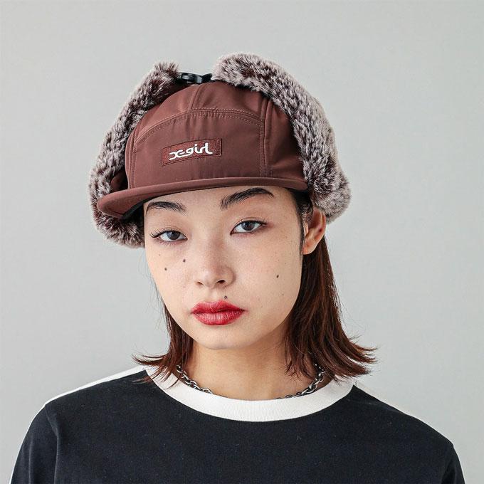 X-girl（エックスガール） DOG EAR JET CAP ドッグ イヤー ジェット