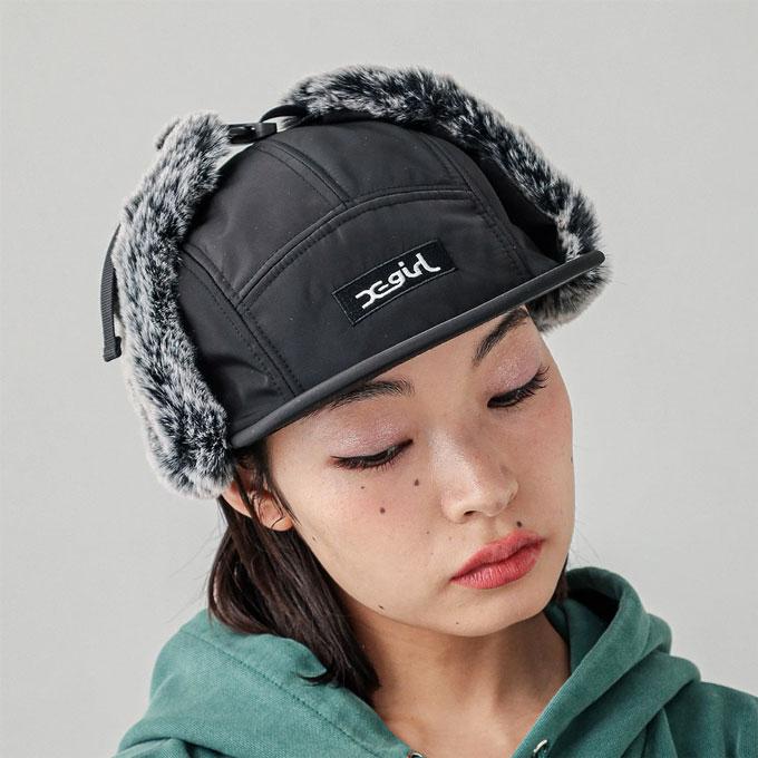 X-girl（エックスガール） DOG EAR JET CAP ドッグ イヤー ジェット