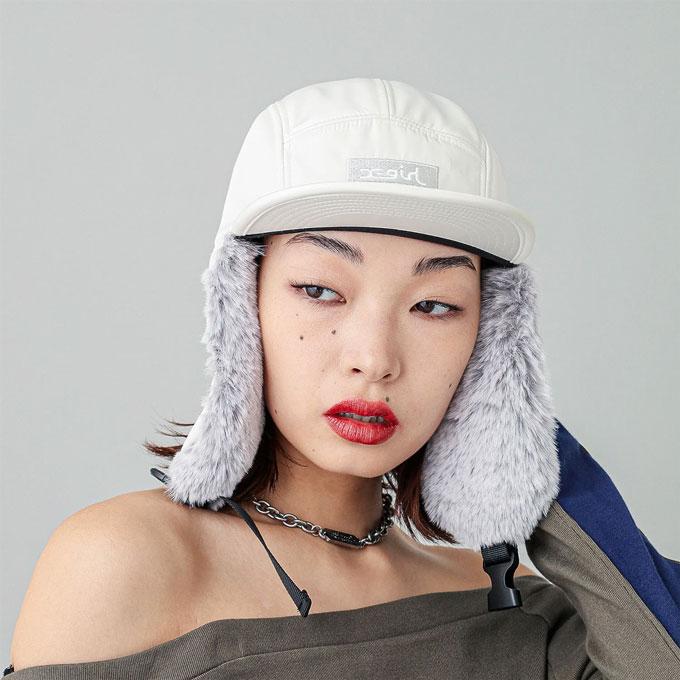 X-girl（エックスガール） DOG EAR JET CAP ドッグ イヤー ジェット