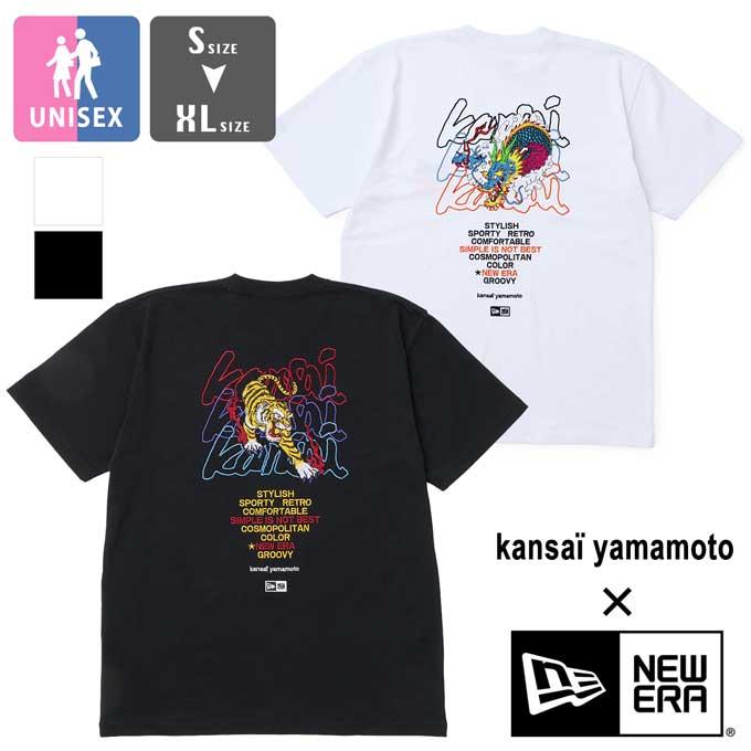NEW ERA（ニューエラ） SSCT TEE kansai yamamoto 虎 龍 刺繍 半袖 T
