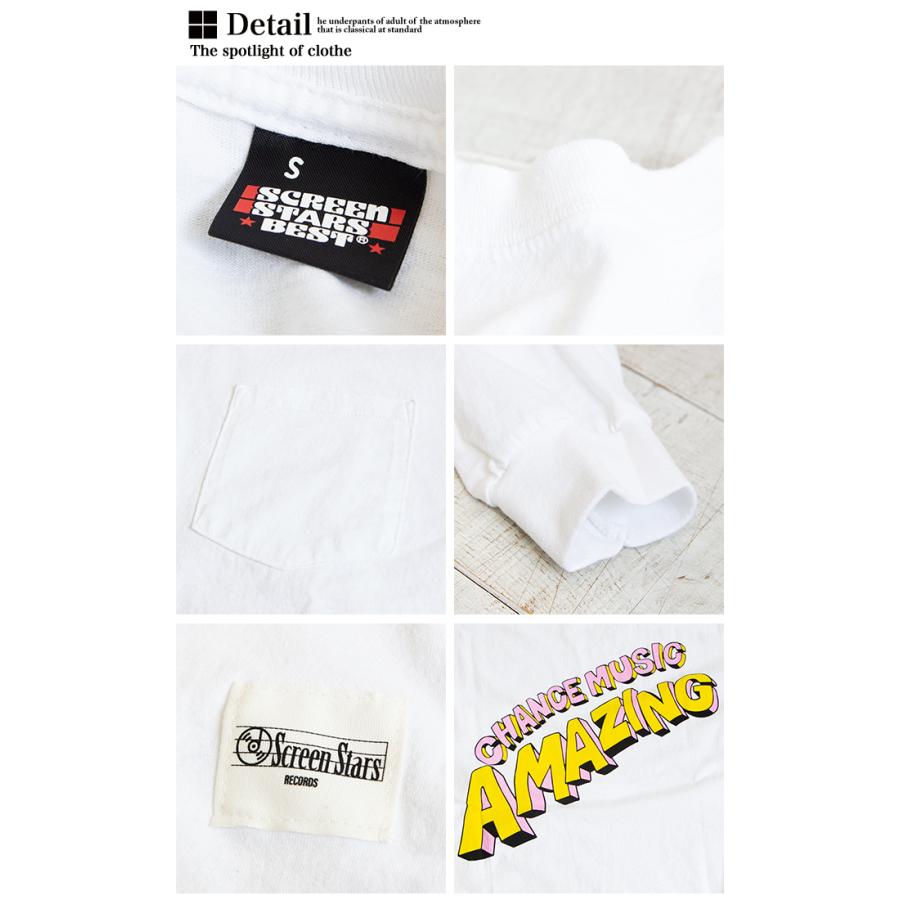 【春SALE!!】【 SCREEN STARS スクリーンスターズ 】 バックプリント ロングスリーブ ポケット Tシャツ 2121-514SSPT1-A /21SS｜jeansstation｜15