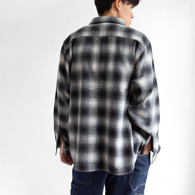 BEN DAVIS ベンデイビス チェック ネル L/S シャツ 23780028 /G-23780028 2023AW｜jeansstation｜04