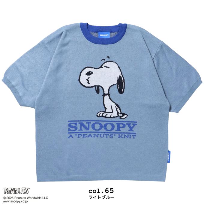 SEQUENZE SEQUENZ シークエンズ TP SNOOPY SUMMER KNIT スヌーピー