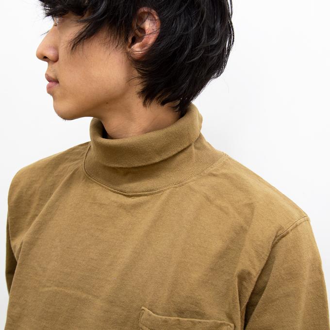 【冬SALE!!】【 Goodwear グッドウェア 】 タートルネック ポケット Tシャツ 30047 / goodwear 長袖 tシャツ タートルネック メンズ tシャツ 無地 タートルネック 綿100 トップス ヘビーウェイト tシャツ Goodwear（グッドウェア） 【SALE!!】【 】 タートルネック ポケット T