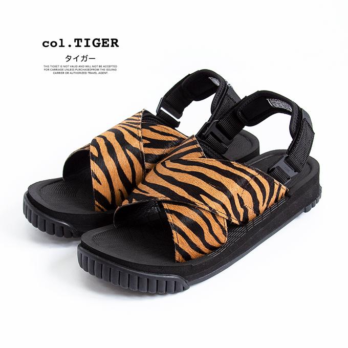 SHAKA（シャカ） 【夏割!!】【 】FIESTA COWHAIR クロスストラップ