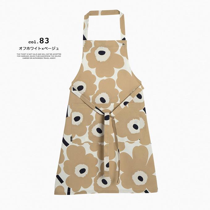 marimekko マリメッコ Pieni Unikko エプロン 52209469907 : ジーンズ