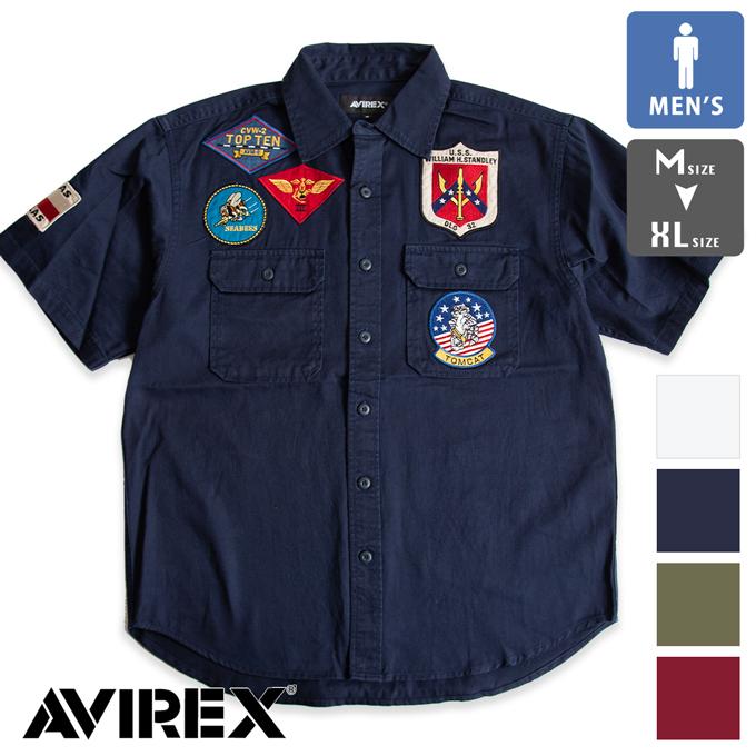 AVIREX（アヴィレックス） アビレックス TOPGUN SHIRT SLEEVE SHIRT