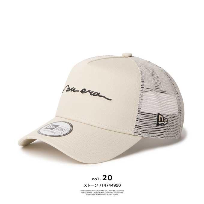 NEW ERA（ニューエラ） 9FORTY A-Frame トラッカー Handwritten Logo