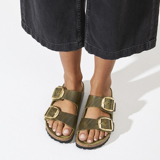 ⭐︎ビルケンシュトック　アリゾナ　ビッグバックル　ゴールド　26.5㎝ BIRKENSTOCK（ビルケンシュトック） Arizona Big Buckle アリゾナ