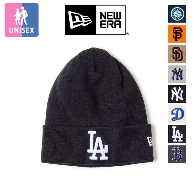 NEW ERA（ニューエラ） BASIC CUFF KNIT MLB Team Logo ベーシック