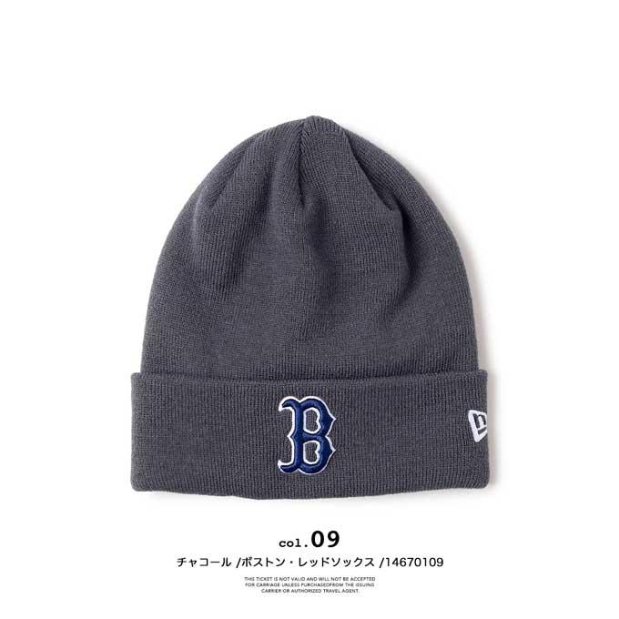 NEW ERA  ニューエラ BASIC CUFF KNIT MLB Team Logo ベーシック カフニット / 14670054 14670056 14670057 14670066 14670067 14670078 14670079 14670109 / | NEW ERA | 13