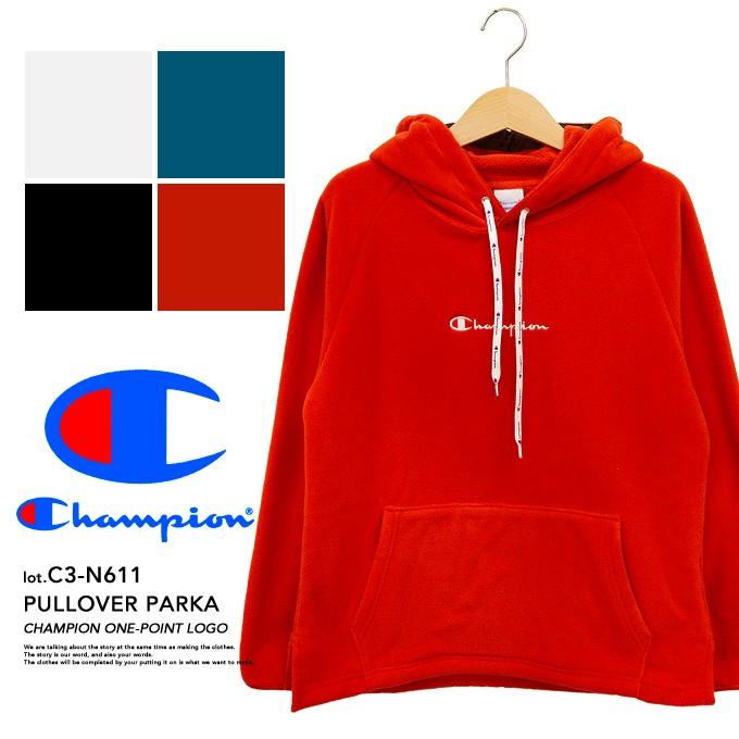 Champion チャンピオン ワンポイントロゴ プルオーバーフリース