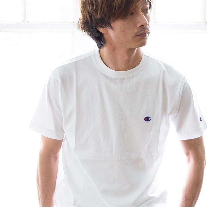 Champion チャンピオン ワンポイントロゴ 刺繍 ベーシック 半袖tシャツ C3 P300 C3 P300 ジーンズステーション Yahoo 店 通販 Yahoo ショッピング