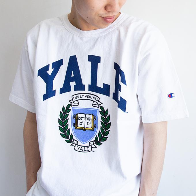 【夏割!!】【 Champion チャンピオン 】 MADE IN USA ティーテンイレブン YALE カレッジ プリント ショートスリーブ Tシャツ C5-V302 / 22SS ※｜jeansstation｜02