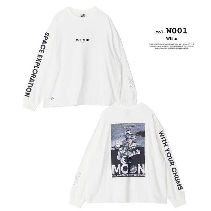 CHUMS（チャムス） Space Booby Moon Brd L/S T スペース ブービー