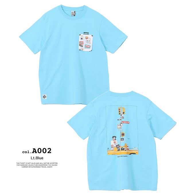 CHUMS チャムス Booby Lost City Trip Pocket T ブービー ロスト