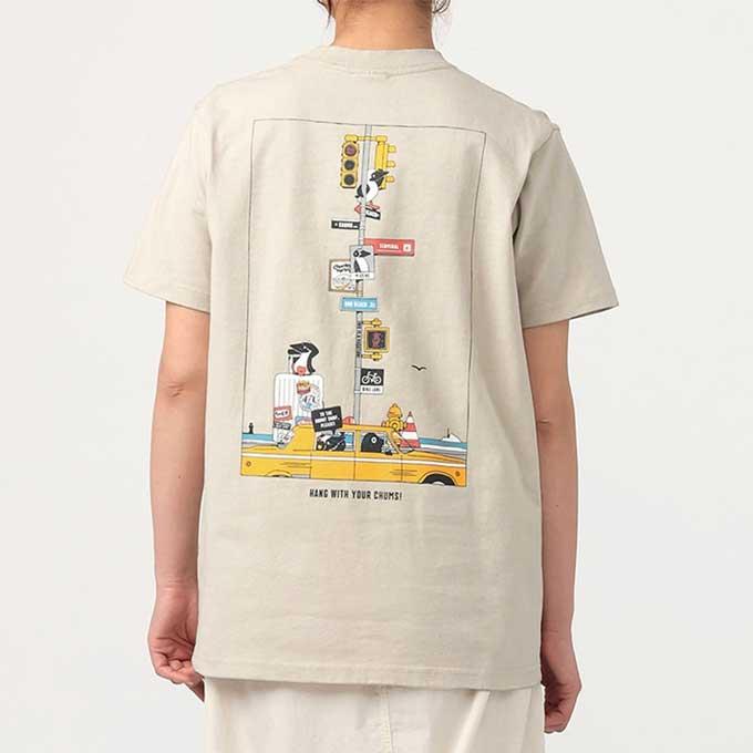 CHUMS チャムス Booby Lost City Trip Pocket T ブービー ロスト