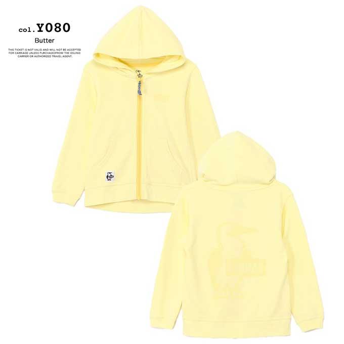 CHUMS チャムス KD LP Booby Logo Zip Parka キッズ ループ パイル ブービー ロゴ ジップパーカー CH20-1088 / 2025AW /の画像