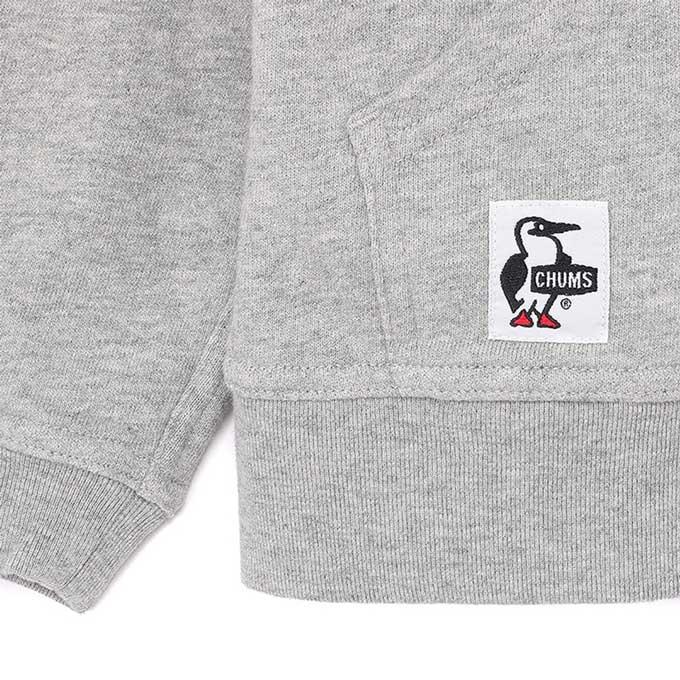 CHUMS チャムス KD LP Booby Logo Zip Parka キッズ ループ パイル ブービー ロゴ ジップパーカー CH20-1088 / 2025AW /の画像