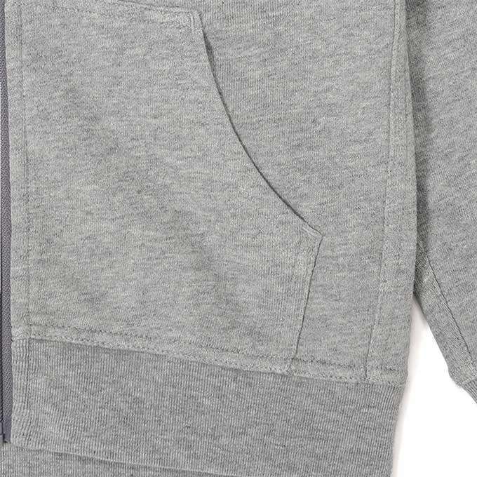 CHUMS チャムス KD LP Booby Logo Zip Parka キッズ ループ パイル ブービー ロゴ ジップパーカー CH20-1088 / 2025AW /の画像