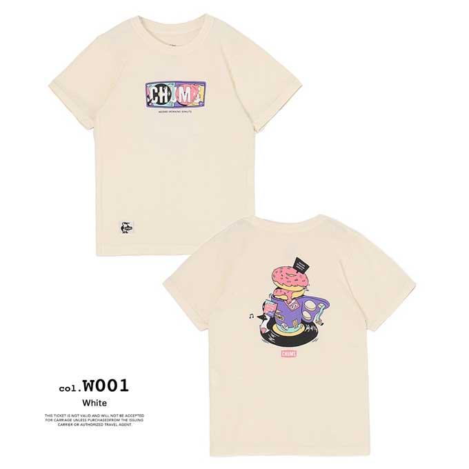 CHUMS（チャムス） Kids CHUMS Record & Donut T キッズ レコード