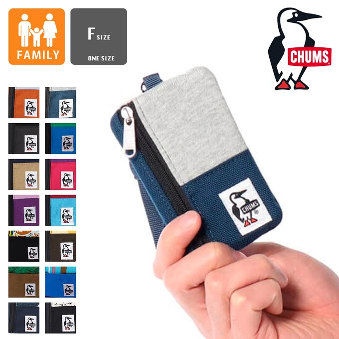 CHUMS チャムス Commuter Pass Case Sweat Nylon コミューターパスケーススウェットナイロン CH60