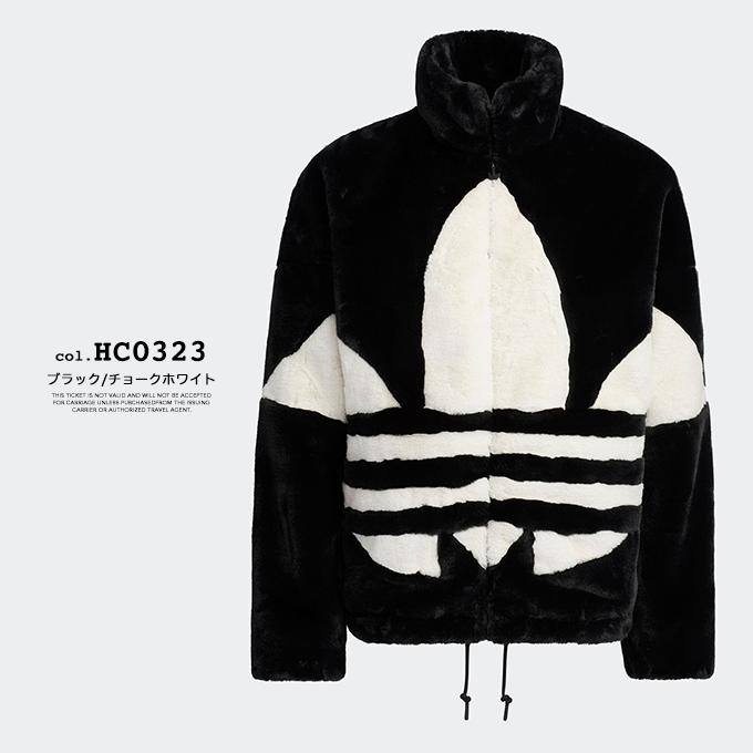 【 adidas Originals アディダス オリジナルス 】 フェイク ファー ジャケット CT295 /22AW