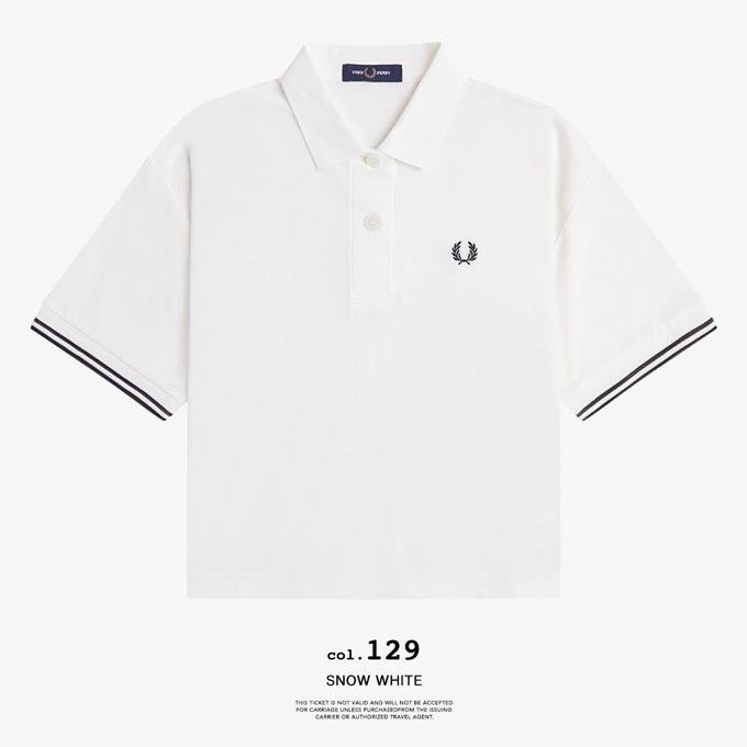 FRED PERRY（フレッドペリー） Sheer Tipped Polo Shirt シアー