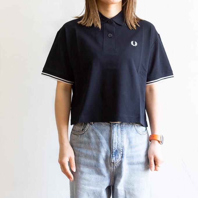 FRED PERRY（フレッドペリー） Sheer Tipped Polo Shirt シアー