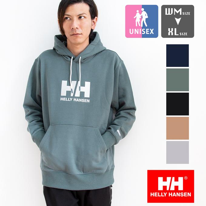 【 HELLY HANSEN ヘリーハンセン 】HH Logo Sweat Parka ロゴ スウェット パーカー ユニセックス HE32161 /  21AW ※ : he32161ec : ジーンズステーション Yahoo!店 - 通販 - Yahoo!ショッピング