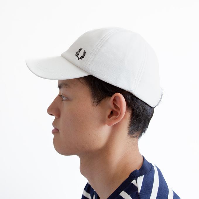 FRED PERRY 【 フレッドペリー 】 Pique Classic Cap ピケ FRED PERRY 【 フレッドペリー 】 Pique Classic Cap ピケ