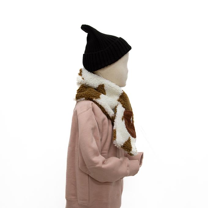 Lee（リー） COW BOA MUFFLER カウ柄 ボア マフラー Sサイズ(キッズ) LA0618 ※ : ジーンズステーション ...
