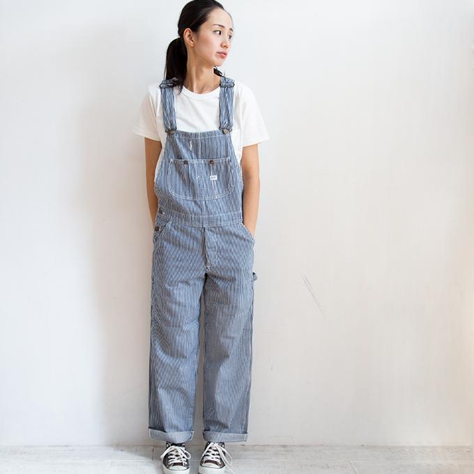 Lee（リー） レディース ルーズフィット デニム オーバーオール LL0255