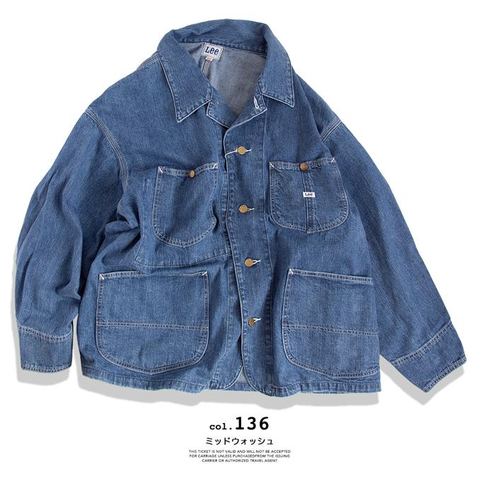 【SALE!!】 Lee リー SUPERSIZED LOCO JACKET デニム ロコジャケット LM4687 /2023AW｜jeansstation｜12