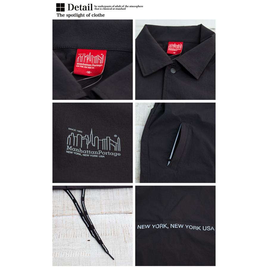 Manhattan Portage マンハッタンポーテージ Coach Jacket ロゴプリント コーチ ジャケット Mp M304 22ss M304 ジーンズステーション Yahoo 店 通販 Yahoo ショッピング