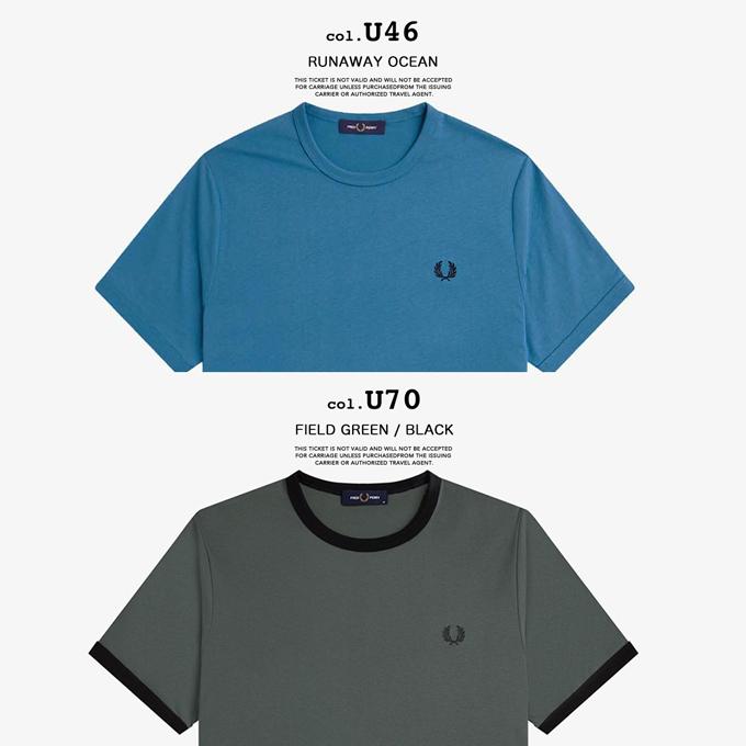 FRED PERRY（フレッドペリー） Ringer T-Shirt リンガー Tシャツ M3519